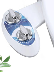 Dual Nozzle Bidet Attachment For Toilet
