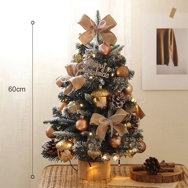 Christmas tree ornaments, Christmas desktop Christmas tree decorations set, 45CM