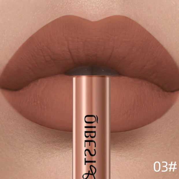 QIBEST Matte Liquid Lipstick Waterproof Long Lasting Velvet Lip Gloss