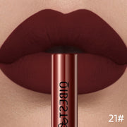 QIBEST Matte Liquid Lipstick Waterproof Long Lasting Velvet Lip Gloss