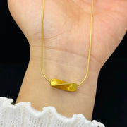 Stainless Steel Tear Drop Necklace Waterdrop