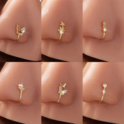6PCS Fake Nose Ring