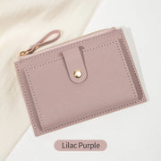 women's short card bag, ultra-thin