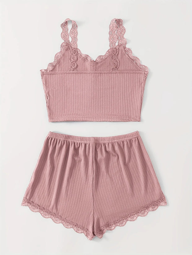 pillo Two-Piece Pajama Set Solid Color