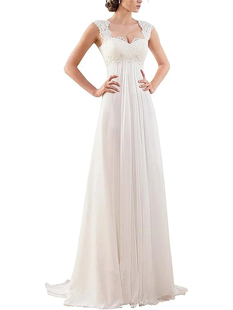 ChiaoLezhee Women's Strapless Floor-Length Prom Dress with Scarf, Asymmetrical Hem & High Slit