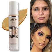 9 Shade Full Coverage Concealer Liquid Foundation