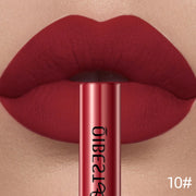 QIBEST Matte Liquid Lipstick Waterproof Long Lasting Velvet Lip Gloss