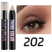 24 Colors Pearlescent Glitter Eyeshadow Eyeliner Pencil Waterproof