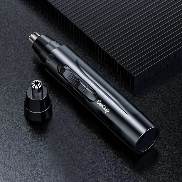 Black Electric Ear and Nose Hair Trimmer