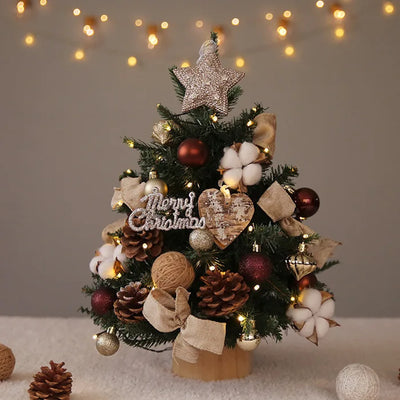 Christmas tree ornaments, Christmas desktop Christmas tree decorations set, 45CM