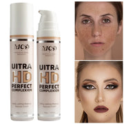 9 Shade Full Coverage Concealer Liquid Foundation