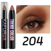 24 Colors Pearlescent Glitter Eyeshadow Eyeliner Pencil Waterproof