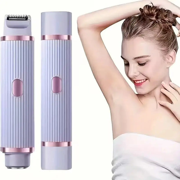 Two in one women's electric shaver