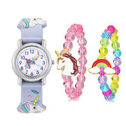 Unicorn Light up girl's Watch