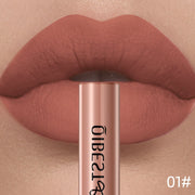 QIBEST Matte Liquid Lipstick Waterproof Long Lasting Velvet Lip Gloss
