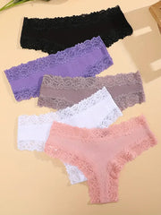5Pcs/set Women Cotton Panties