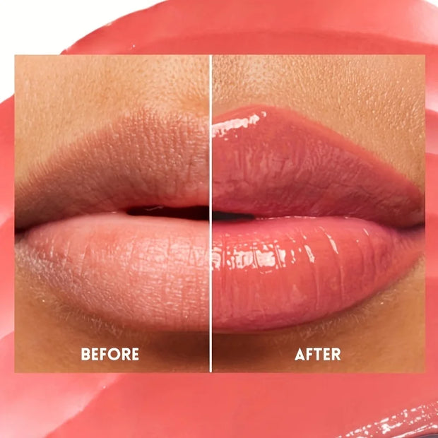 Waterproof Lipstick with Glass Mirror and Plumping Effect