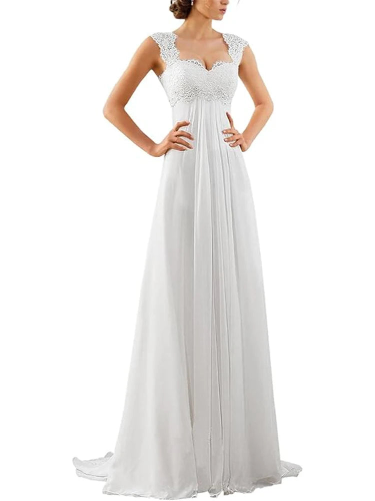 ChiaoLezhee Women's Strapless Floor-Length Prom Dress with Scarf, Asymmetrical Hem & High Slit