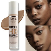 9 Shade Full Coverage Concealer Liquid Foundation