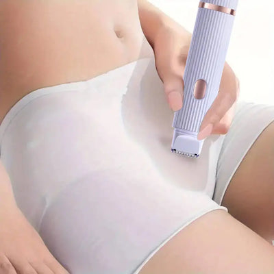 Two in one women's electric shaver