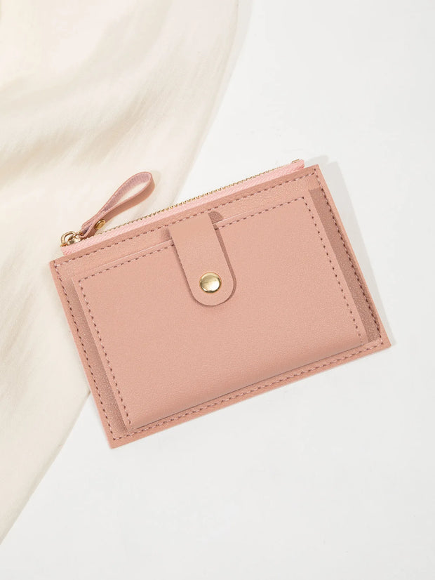 women's short card bag, ultra-thin