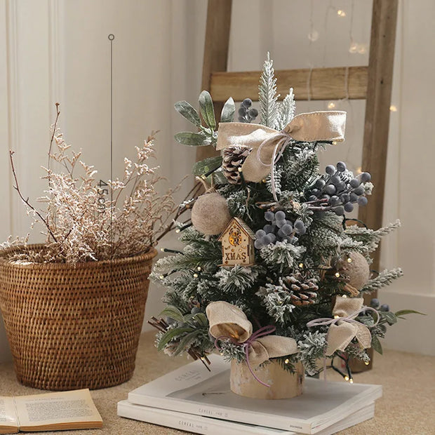 Christmas tree ornaments, Christmas desktop Christmas tree decorations set, 45CM