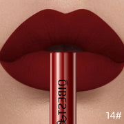 QIBEST Matte Liquid Lipstick Waterproof Long Lasting Velvet Lip Gloss