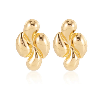 zhenshecai Exaggerate Big Drop Earrings