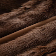 ZERAINS French minimalist style flip collar long