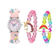 Unicorn Light up girl's Watch