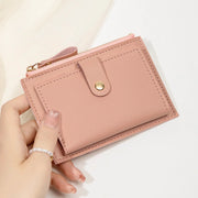 women's short card bag, ultra-thin