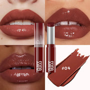 Waterproof Lipstick with Glass Mirror and Plumping Effect