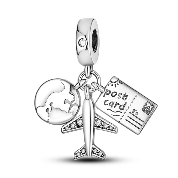 Silver Plated Bracelet Dangle