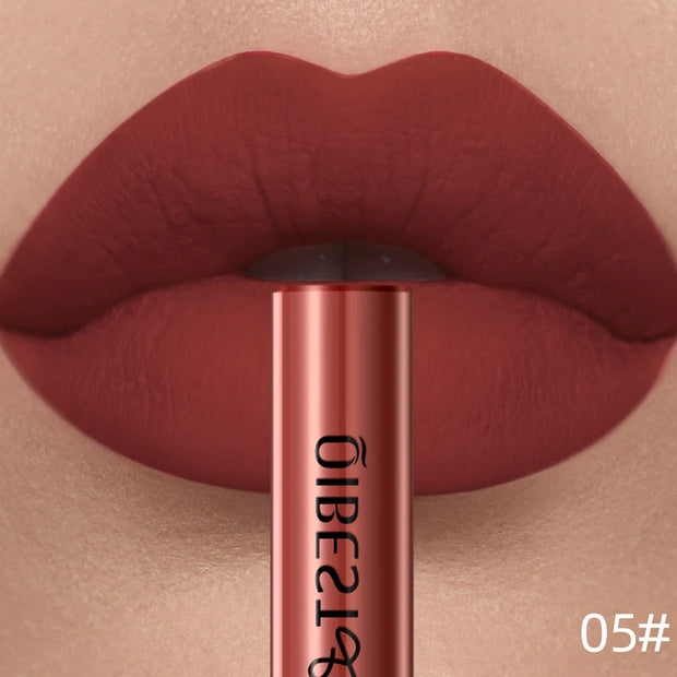 QIBEST Matte Liquid Lipstick Waterproof Long Lasting Velvet Lip Gloss