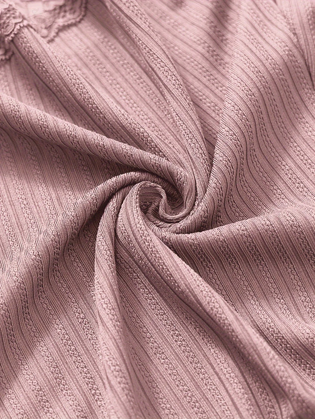 pillo Two-Piece Pajama Set Solid Color