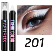 24 Colors Pearlescent Glitter Eyeshadow Eyeliner Pencil Waterproof