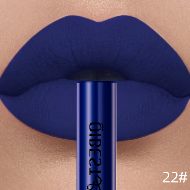 QIBEST Matte Liquid Lipstick Waterproof Long Lasting Velvet Lip Gloss