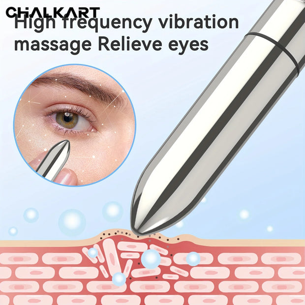 1pc Mini Vibrating Massager, Facial And Eye Massage Treatment Relaxes,
