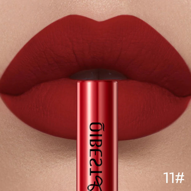 QIBEST Matte Liquid Lipstick Waterproof Long Lasting Velvet Lip Gloss