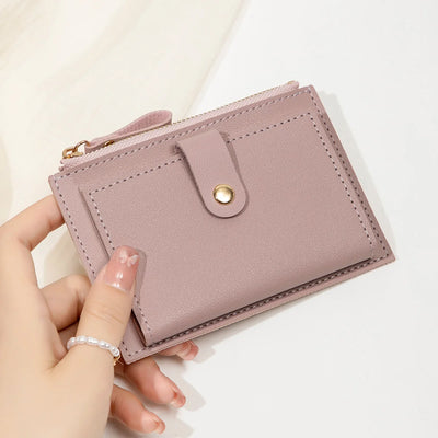 women's short card bag, ultra-thin
