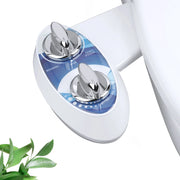 Dual Nozzle Bidet Attachment For Toilet