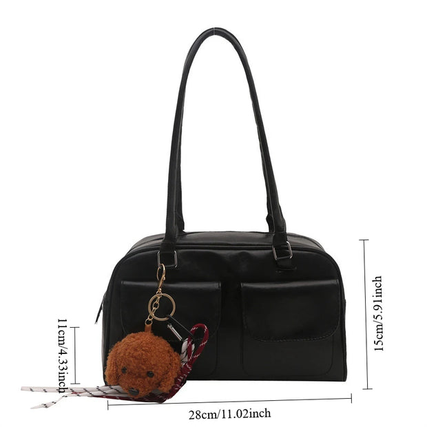 Women's Shoulder Bag Retro Korean INS Style Autumn Winter