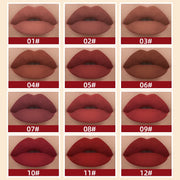 QIBEST Matte Liquid Lipstick Waterproof Long Lasting Velvet Lip Gloss