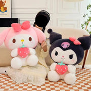 Sanrio Strawberry Kuromi Pillow
