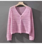 Cardigan autumn summer new thin jacket