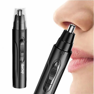 Black Electric Ear and Nose Hair Trimmer