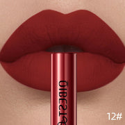 QIBEST Matte Liquid Lipstick Waterproof Long Lasting Velvet Lip Gloss